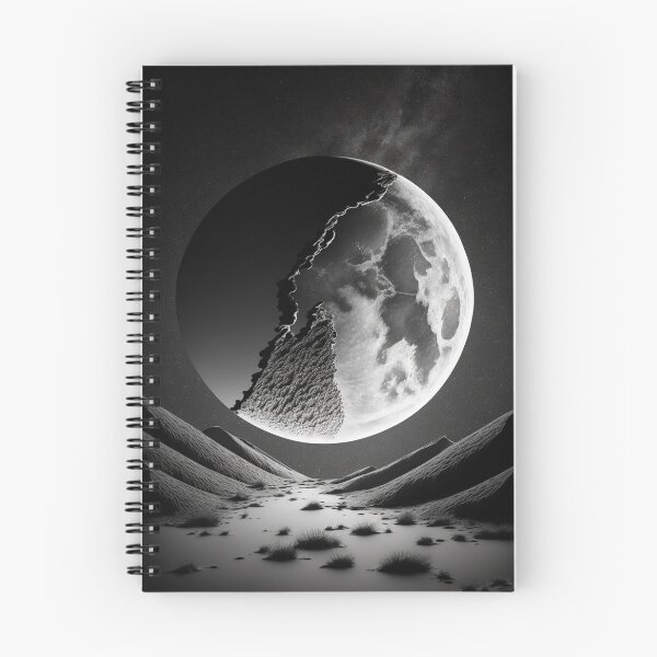 Item preview, luna en blanco y negro designed and sold by Ahmed farouk.