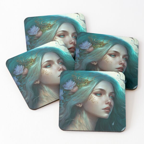 Item preview, the beauty of a mermaid designed and sold by EnjoyDigitalArt.