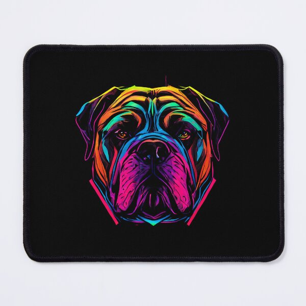 Item preview, bull mastiff Dog Colorful Paint Splash designed and sold by rafaeltto.