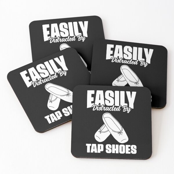 Item preview, Easily Distracted By Funny Tap Dancing Tap Shoes Tap Dancer designed and sold by Nessshirts.
