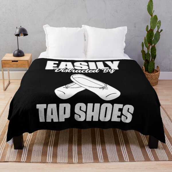 Item preview, Easily Distracted By Funny Tap Dancing Tap Shoes Tap Dancer designed and sold by Nessshirts.