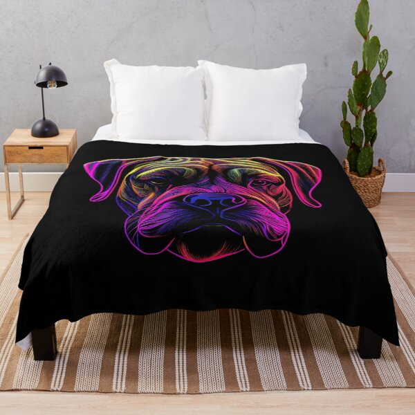 Item preview, bull mastiff Dog Colorful Paint Splash designed and sold by rafaeltto.