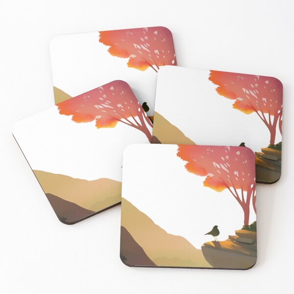 Item preview, Bird walking on the mountain at sunrise V designed and sold by PSYCO-art.