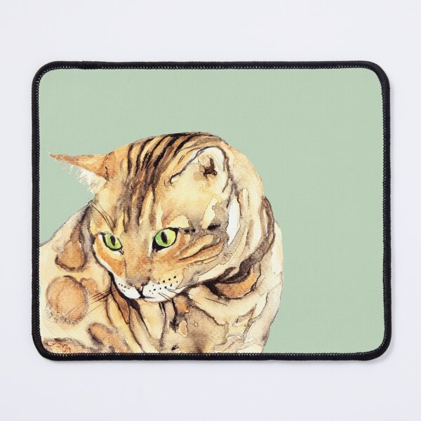 Item preview, Watercolor Red Cat Design designed and sold by ArtProvocation.