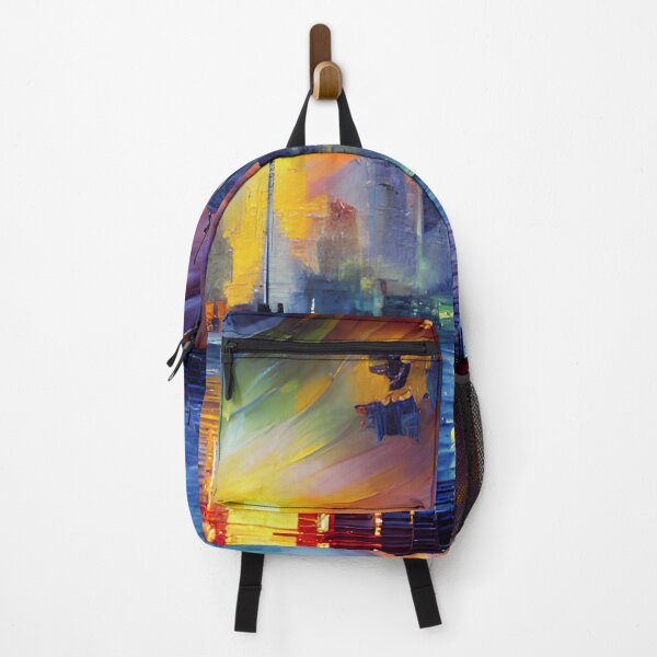Item preview, Vibrant Oleo New York City Bay Scene designed and sold by AmazinfArt.