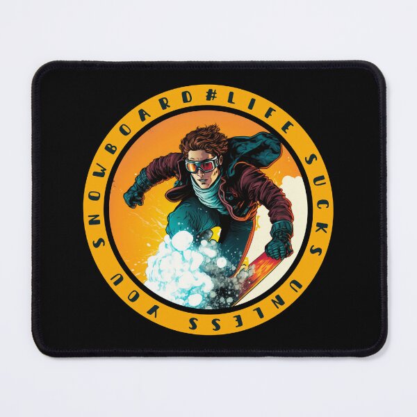 Item preview, Life Sucks Unless You Snowboard designed and sold by GrumpyFella.