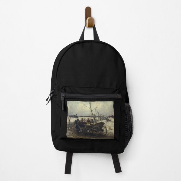 Item preview, Winter scenery - Waiting for train by Alfred Wierusz-Kowalski designed and sold by AR-shop.