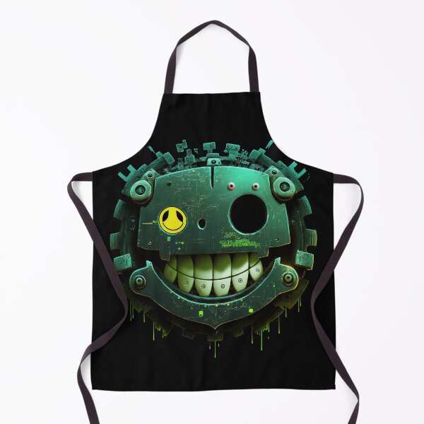 Item preview, Cyberpunk Grinning Face designed and sold by The-Fox-Hole.