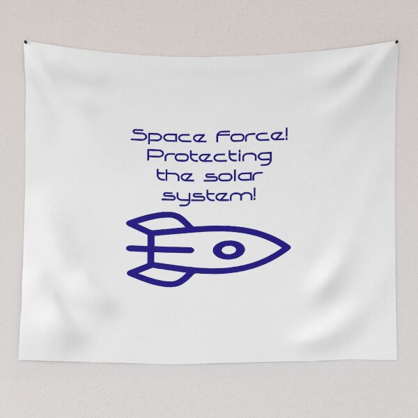 Item preview, Space Force Protecting the Solar System  designed and sold by CrankyOldDude.
