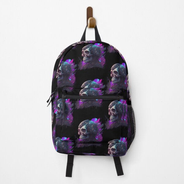 Item preview, Colorful Cyberpunk Skull designed and sold by ArtAT.