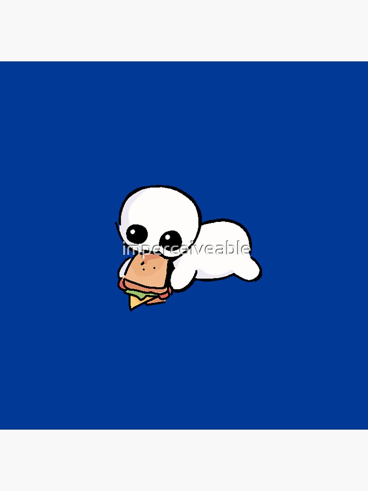 TBH creature eating a sandwich | Sticker