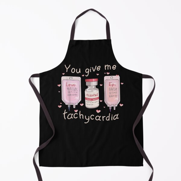 Item preview, You Give Me Tachycardia Funny Nurse Valentine, Nurse Valentines Day, Best Valentine's Day Gifts For Nurse, Nurse Squad Crew, Funny ICU Nurse designed and sold by Diferenty Shop  ⭐⭐⭐⭐⭐.