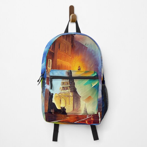 Item preview, Vibrant Oleo European Street Scene designed and sold by AmazinfArt.