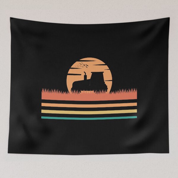 Item preview, Tractror Retro Vintage Cute Tractor Sunset For Tractors Lover Funny Tractor Gift  designed and sold by Thecitiesstore.