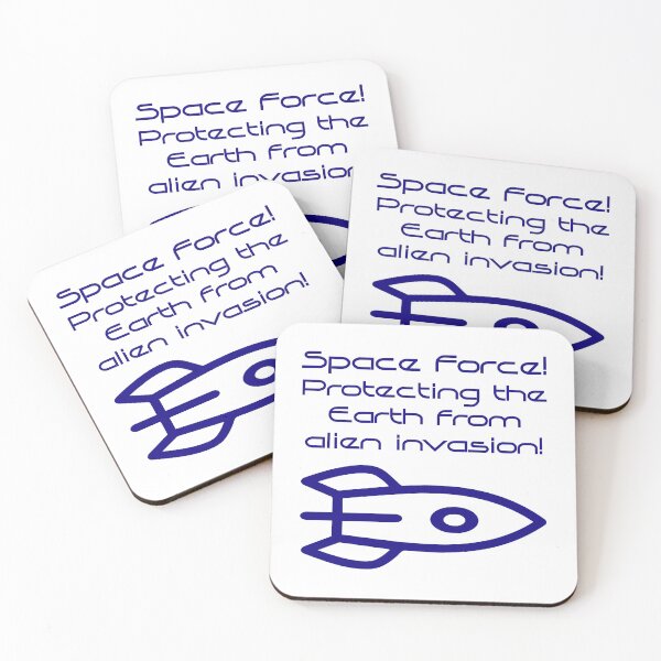 Item preview, Space Force Protecting the Earth  designed and sold by CrankyOldDude.