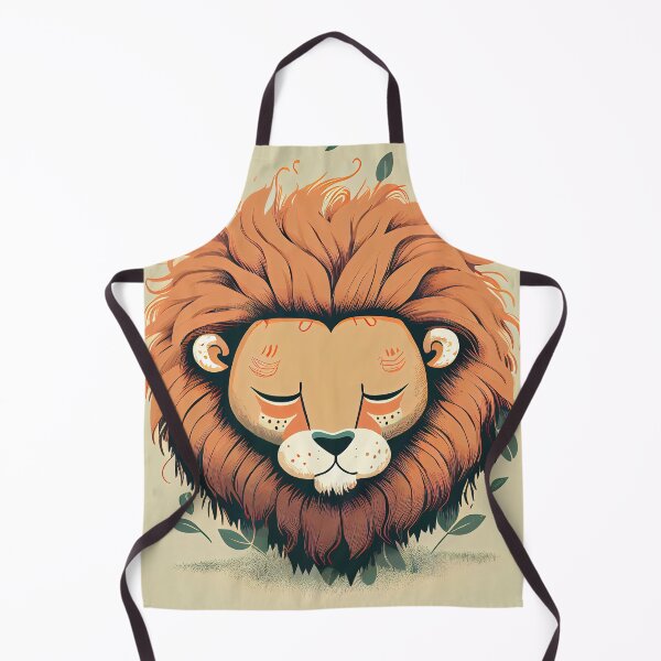 Item preview, Adorable Sleeping Lion's Heads designed and sold by Desmond Lundi.
