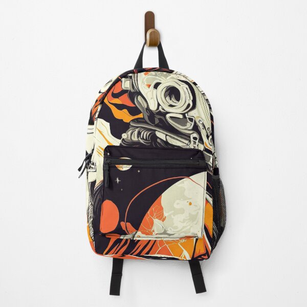 Item preview, Astronaut Women Pop Art Space Nasa Retro Rainbow designed and sold by HRMNY25.