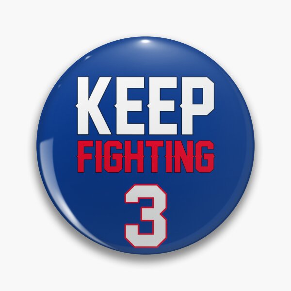 Item preview, keep fighting damar 3 designed and sold by NovaTees.