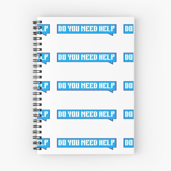 Item preview, DO YOU NEED HELP - message designed and sold by Univers Gifts.