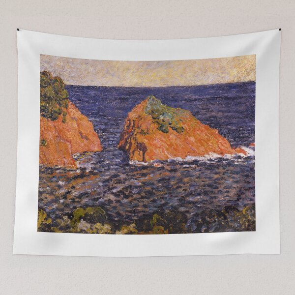Aperçu de l'œuvre Louis Valtat 'Le Rocher dans la Mer' créée et vendue par Vintage Designs +.