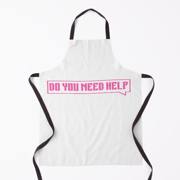 Item preview, DO YOU NEED HELP - pink designed and sold by Univers Gifts.