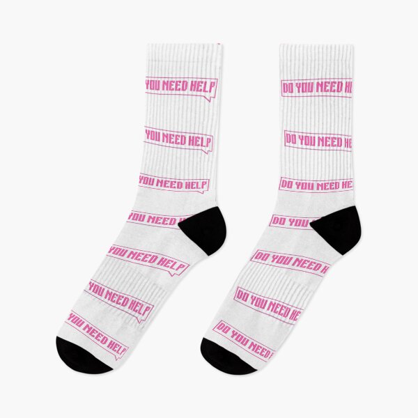 Item preview, DO YOU NEED HELP - pink designed and sold by Univers Gifts.
