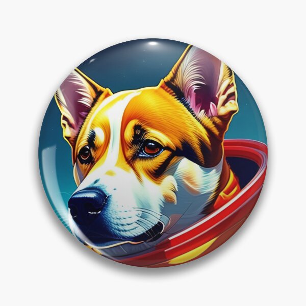 Item preview, Cool dog astronaut illustration in the space, colorful vibrant digital art 2 designed and sold by vishalraifx.