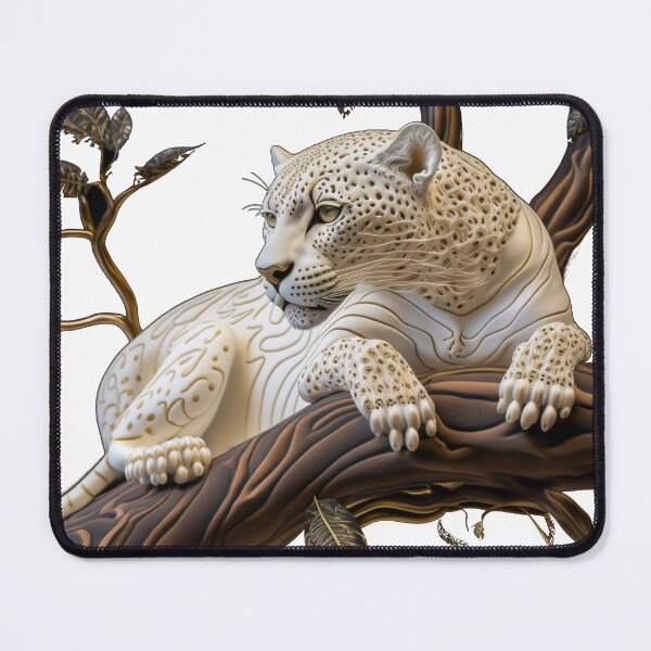 Item preview, Ivory Jaguar designed and sold by RiverstepStudio.