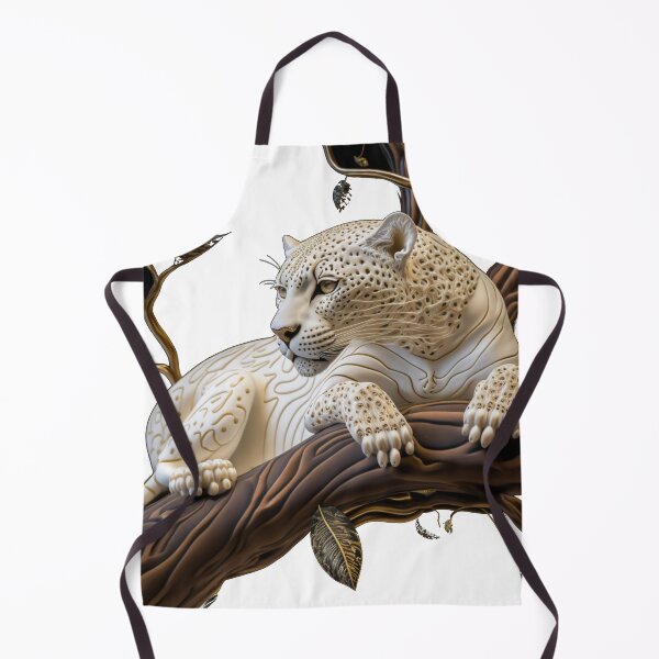 Item preview, Ivory Jaguar designed and sold by RiverstepStudio.