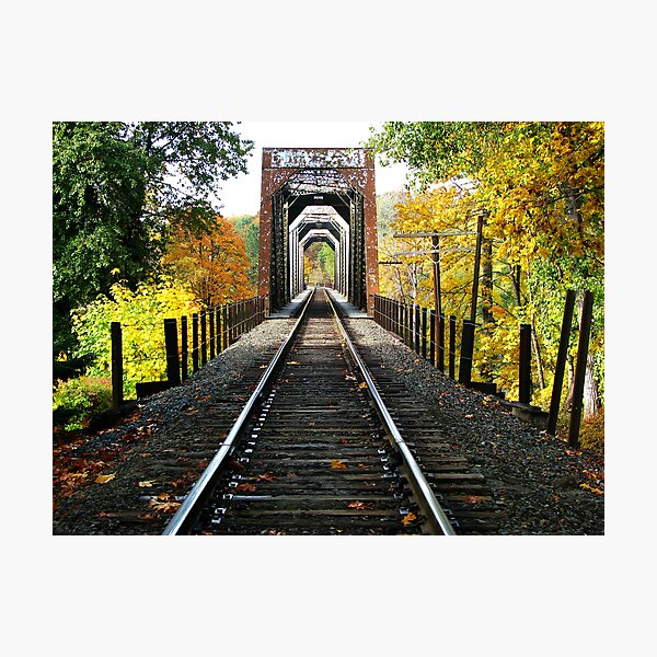 Item preview, Railway Bridge Over The Umpqua River designed and sold by Chuck Gardner.