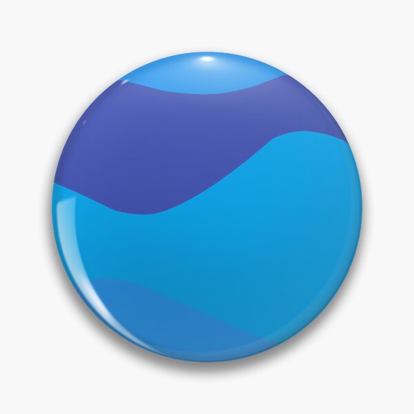 Item preview, Abstract Ocean Waves - Blue Abstract Art designed and sold by EnzoVectorism.