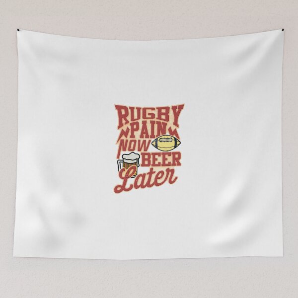 Item preview, Rugby Pain Now Beer Later Motivational Sports  designed and sold by findgreatshirts.