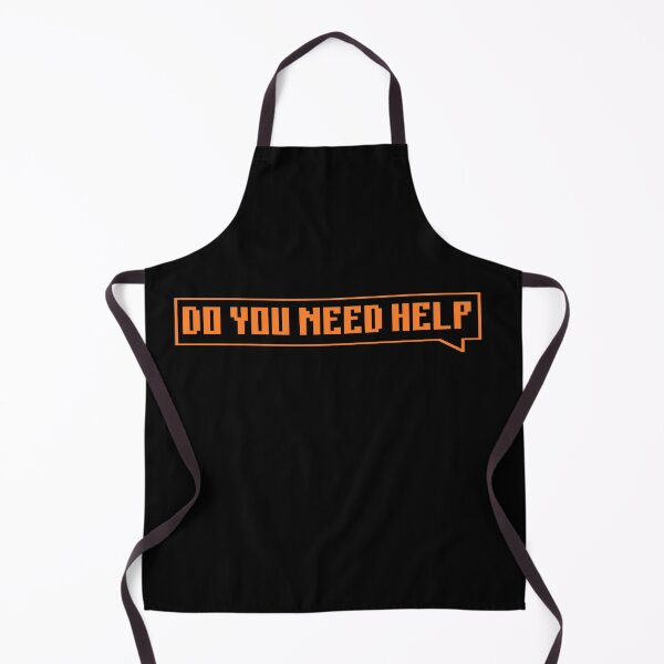 Item preview, DO YOU NEED HELP - orange designed and sold by Univers Gifts.