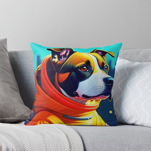 Item preview, Cool dog astronaut illustration in the space, colorful vibrant digital art 3 designed and sold by vishalraifx.