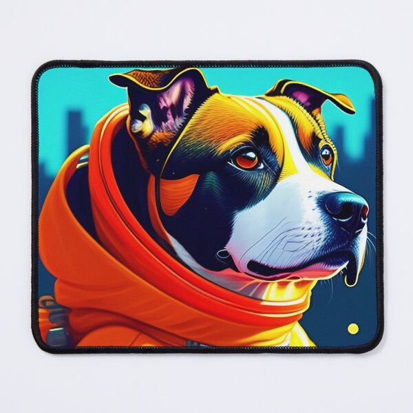 Item preview, Cool dog astronaut illustration in the space, colorful vibrant digital art 3 designed and sold by vishalraifx.