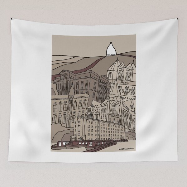 Item preview, MACCLESFIELD | LOCAL BUILDINGS designed and sold by axelle1410.