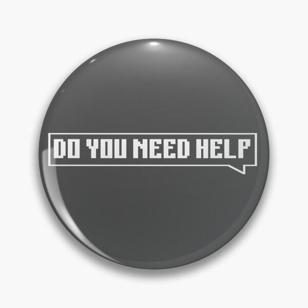 Item preview, DO YOU NEED HELP - white designed and sold by Univers Gifts.