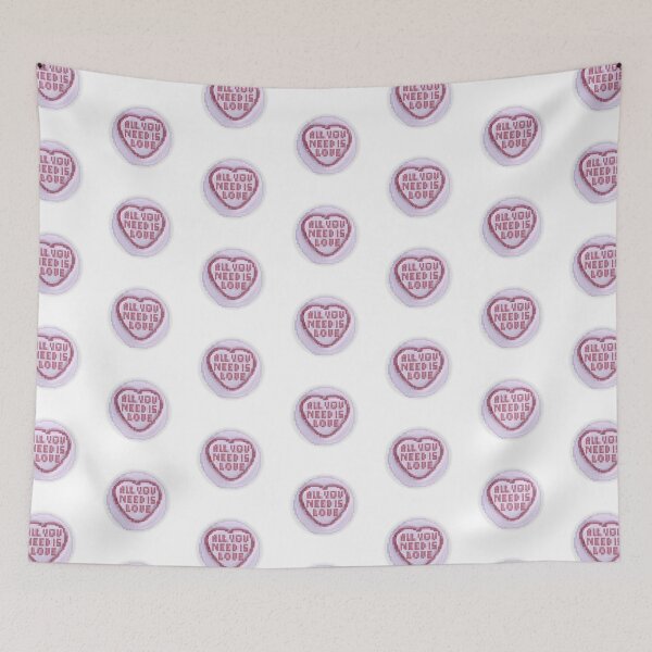 Item preview, Retro Pixelated Love Hearts Candy | All You Need Is Love designed and sold by 8BitTrip.