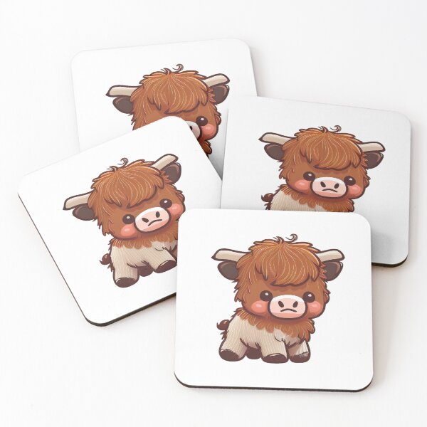 Item preview, Cute Mini Fluffy Cows Aesthetic designed and sold by schizarty.