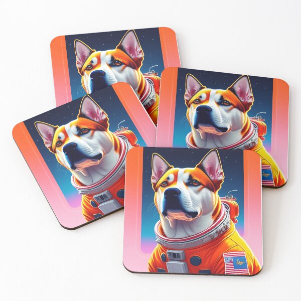 Item preview, Cool dog astronaut illustration in the space, colorful vibrant digital art 5 designed and sold by vishalraifx.