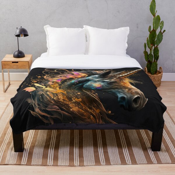 Item preview, Colourful Unicorn  designed and sold by TheDigitalAnvil.