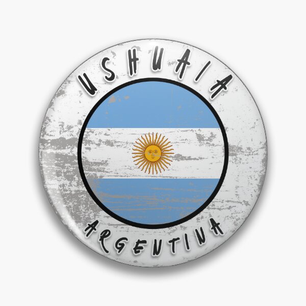 Item preview, Ushuaia Argentina Vintage designed and sold by TravelPenguin.