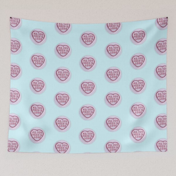 Item preview, Retro Pixelated Love Hearts Candy | All You Need Is Love designed and sold by 8BitTrip.