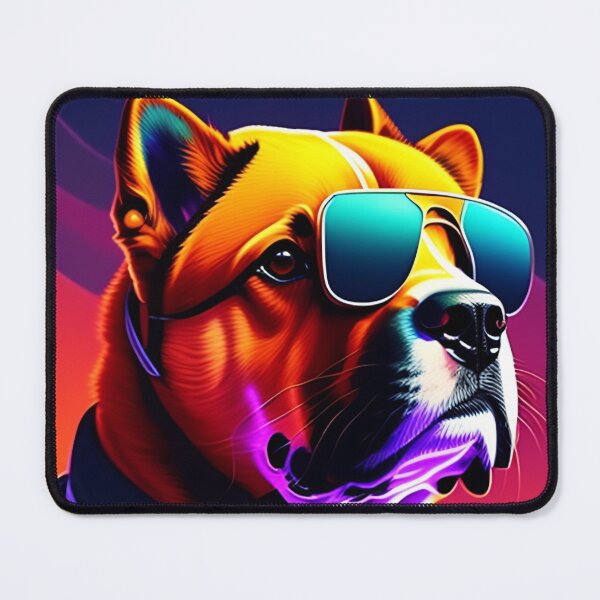 Item preview, Cool dog astronaut illustration in the space, colorful vibrant digital art 6 designed and sold by vishalraifx.