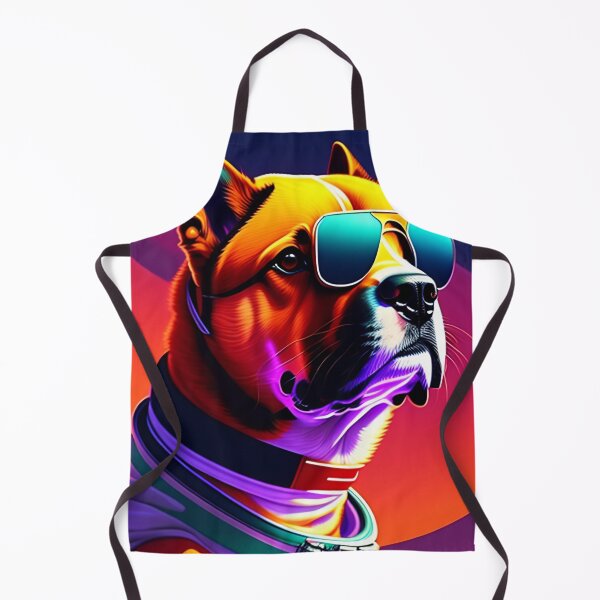 Item preview, Cool dog astronaut illustration in the space, colorful vibrant digital art 6 designed and sold by vishalraifx.