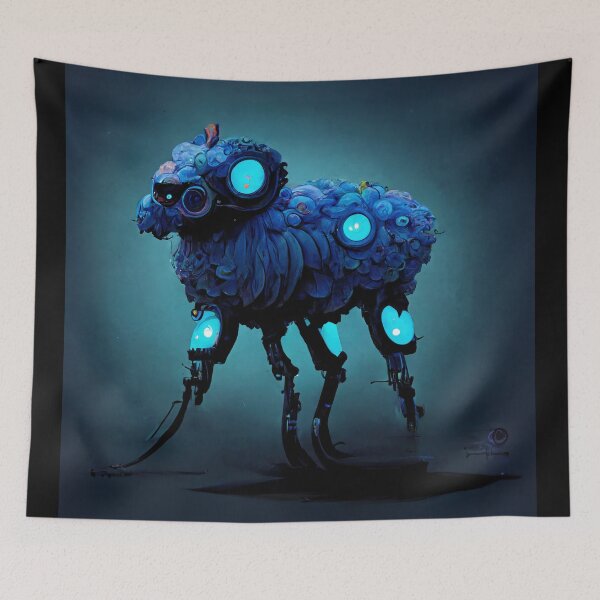 Item preview, "The Unseen Half-Robot Ship: Lurking in the Darkness" designed and sold by BeerDragons.