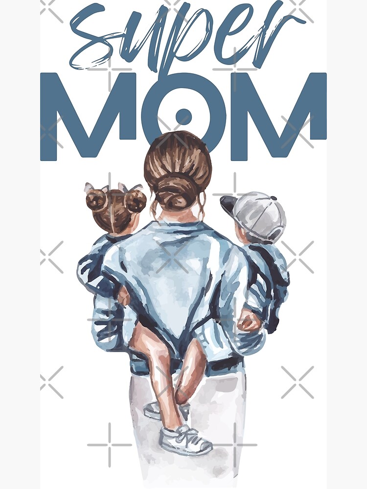 GIFTS FOR MOM- SUPER MOM - MOTHERS DAY | Poster