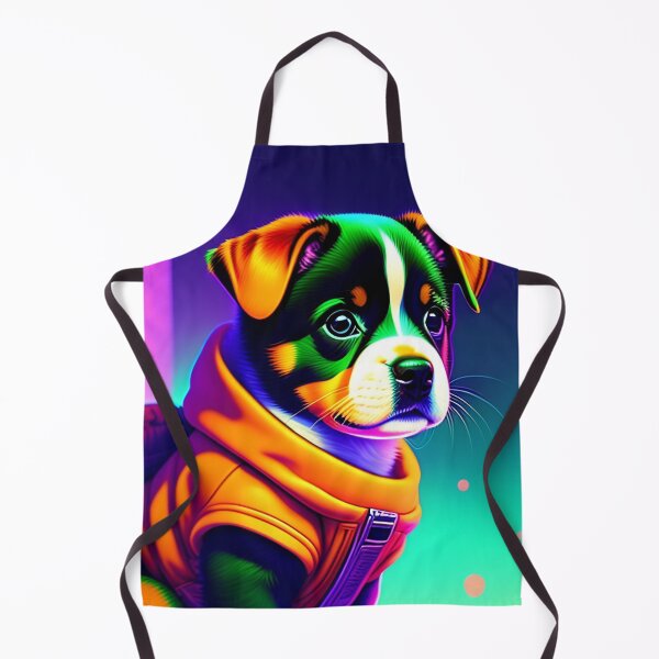 Item preview, Cool dog astronaut illustration in the space, colorful vibrant digital art 7 designed and sold by vishalraifx.