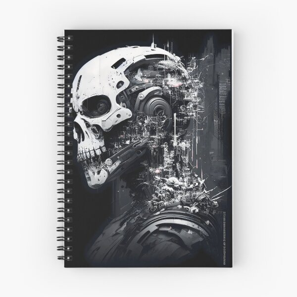 Item preview, Cyberpunk Skull designed and sold by ArtAT.