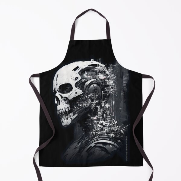 Item preview, Cyberpunk Skull designed and sold by ArtAT.
